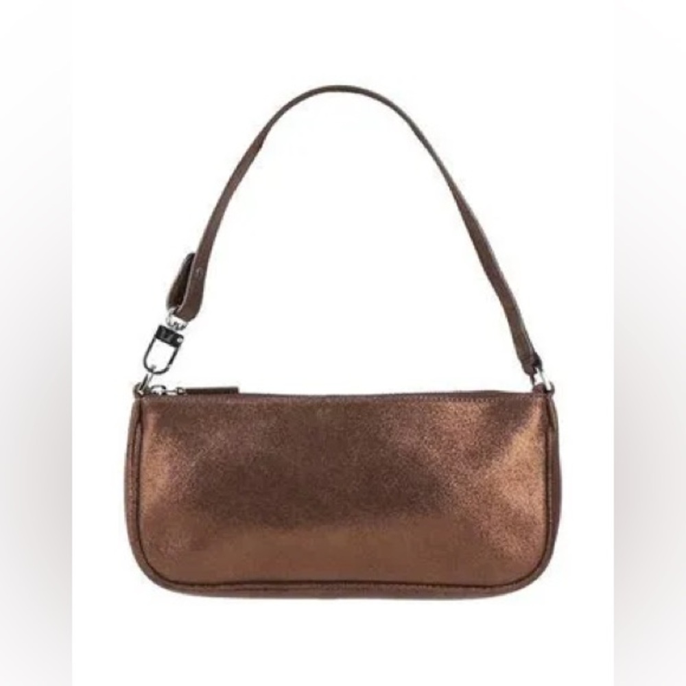BY FAR Rachel Bag in Dark Brown